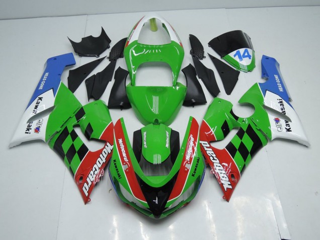 Carénage Moto ZX6R 2005-2006 - Motocard Carénage Moto ZX6R 2005-2006 - Motocard