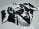 Carénage Moto ZX6R 2005-2006 - Noir Blanc Carénage Moto ZX6R 2005-2006 - Noir Blanc