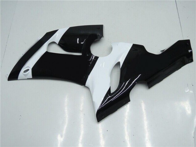 Carénage Moto ZX6R 2005-2006 - Noir Blanc Carénage Moto ZX6R 2005-2006 - Noir Blanc
