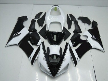 Carénage Moto ZX6R 2005-2006 - Noir Blanc