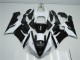 Carénage Moto ZX6R 2005-2006 - Noir Blanc Carénage Moto ZX6R 2005-2006 - Noir Blanc