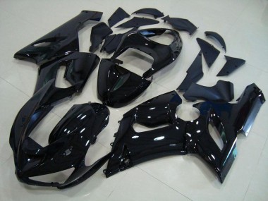 Carénage Moto ZX6R 2005-2006 - Noir Brillant