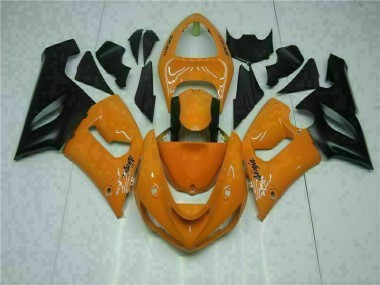 Carénage Moto ZX6R 2005-2006 - Orange