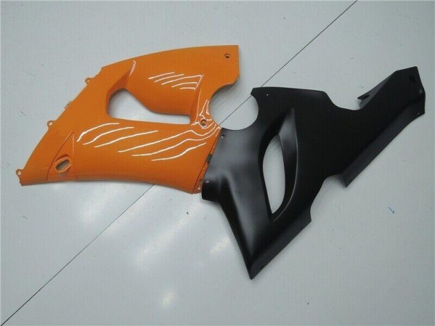 Carénage Moto ZX6R 2005-2006 - Orange Noir Carénage Moto ZX6R 2005-2006 - Orange Noir