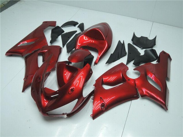 Carénage Moto ZX6R 2005-2006 - Rouge Bonbon Carénage Moto ZX6R 2005-2006 - Rouge Bonbon