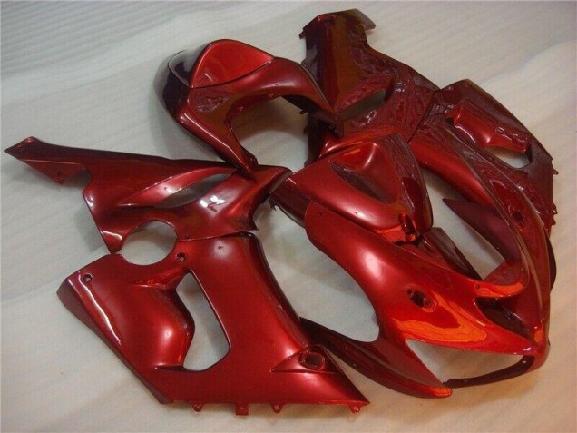 Carénage Moto ZX6R 2005-2006 - Rouge Carénage Moto ZX6R 2005-2006 - Rouge
