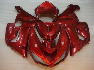 Carénage Moto ZX6R 2005-2006 - Rouge