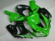 Carénage Moto ZX6R 2005-2006 - Vert Blanc Noir Carénage Moto ZX6R 2005-2006 - Vert Blanc Noir