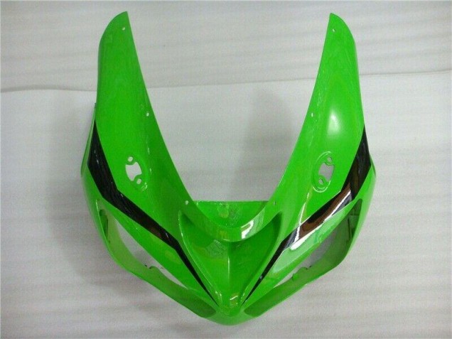 Carénage Moto ZX6R 2005-2006 - Vert Blanc Noir Carénage Moto ZX6R 2005-2006 - Vert Blanc Noir
