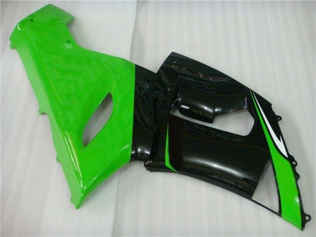 Carénage Moto ZX6R 2005-2006 - Vert Blanc Noir Carénage Moto ZX6R 2005-2006 - Vert Blanc Noir