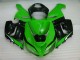 Carénage Moto ZX6R 2005-2006 - Vert Blanc Noir Carénage Moto ZX6R 2005-2006 - Vert Blanc Noir