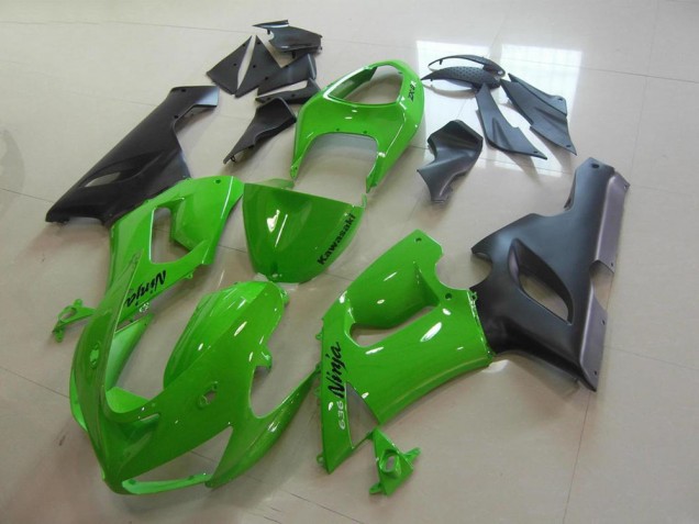 Carénage Moto ZX6R 2005-2006 - Vert Carénage Moto ZX6R 2005-2006 - Vert