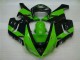 Carénage Moto ZX6R 2005-2006 - Vert Noir Carénage Moto ZX6R 2005-2006 - Vert Noir