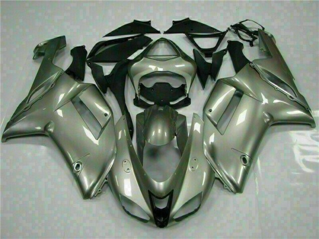 Carénage Moto ZX6R 2007-2008 - Argent Carénage Moto ZX6R 2007-2008 - Argent