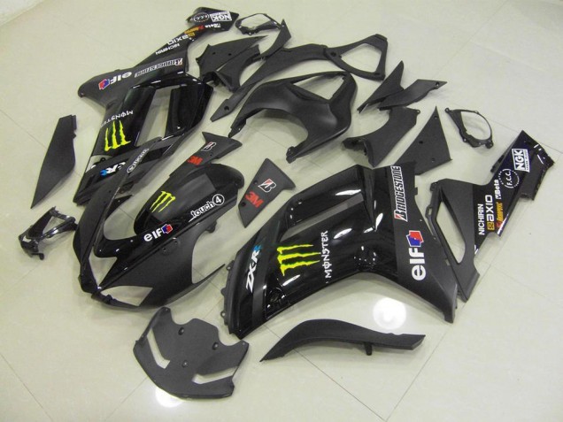 Carénage Moto ZX6R 2007-2008 - Noir Monster Carénage Moto ZX6R 2007-2008 - Noir Monster