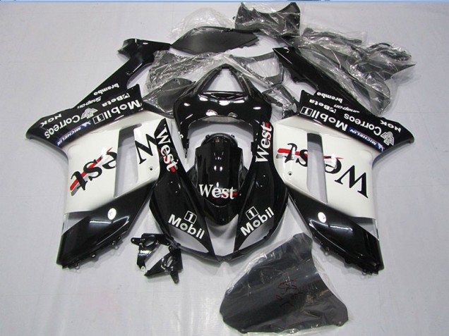 Carénage Moto ZX6R 2007-2008 - Noir West Mobil Carénage Moto ZX6R 2007-2008 - Noir West Mobil