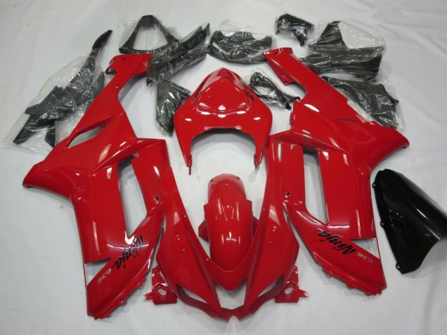 Carénage Moto ZX6R 2007-2008 - Rouge Carénage Moto ZX6R 2007-2008 - Rouge