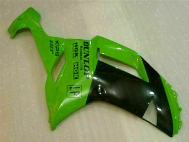 Carénage Moto ZX6R 2007-2008 - Vert Noir Dunlop Carénage Moto ZX6R 2007-2008 - Vert Noir Dunlop