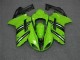 Carénage Moto ZX6R 2007-2008 - Vert Noir Carénage Moto ZX6R 2007-2008 - Vert Noir