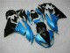 Carénage Moto ZX6R 2009-2012 - Bleu Noir Carénage Moto ZX6R 2009-2012 - Bleu Noir