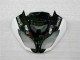 Carénage Moto ZX6R 2009-2012 - Noir Blanc 3M Touch4 Carénage Moto ZX6R 2009-2012 - Noir Blanc 3M Touch4