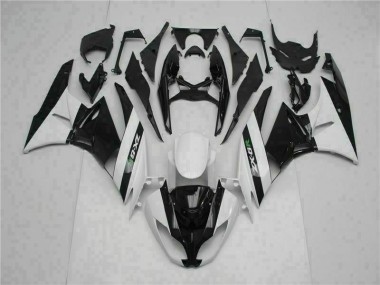 Carénage Moto ZX6R 2009-2012 - Noir Blanc