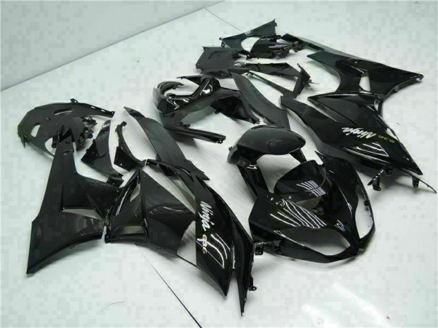 Carénage Moto ZX6R 2009-2012 - Noir Blanc Ninja 636 Carénage Moto ZX6R 2009-2012 - Noir Blanc Ninja 636