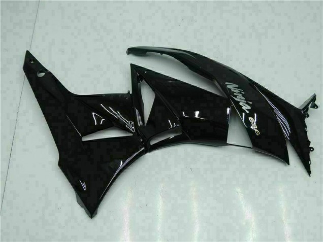 Carénage Moto ZX6R 2009-2012 - Noir Blanc Ninja 636 Carénage Moto ZX6R 2009-2012 - Noir Blanc Ninja 636