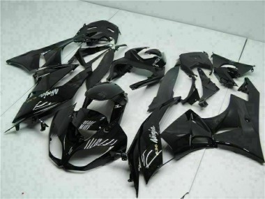 Carénage Moto ZX6R 2009-2012 - Noir Blanc Ninja 636