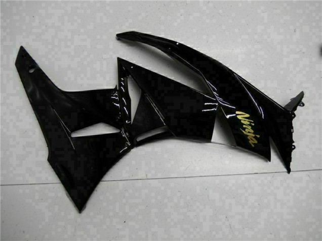 Carénage Moto ZX6R 2009-2012 - Noir Or Ninja Carénage Moto ZX6R 2009-2012 - Noir Or Ninja