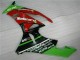 Carénage Moto ZX6R 2009-2012 - Noir Rouge Vert Motocard Carénage Moto ZX6R 2009-2012 - Noir Rouge Vert Motocard