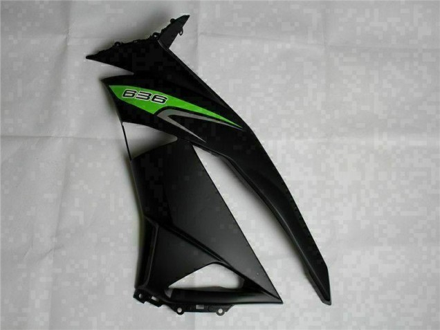 Carénage Moto ZX6R 2009-2012 - Noir Vert 636 Carénage Moto ZX6R 2009-2012 - Noir Vert 636