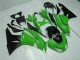 Carénage Moto ZX6R 2009-2012 - Noir Vert Carénage Moto ZX6R 2009-2012 - Noir Vert