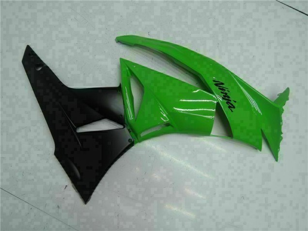 Carénage Moto ZX6R 2009-2012 - Noir Vert Carénage Moto ZX6R 2009-2012 - Noir Vert