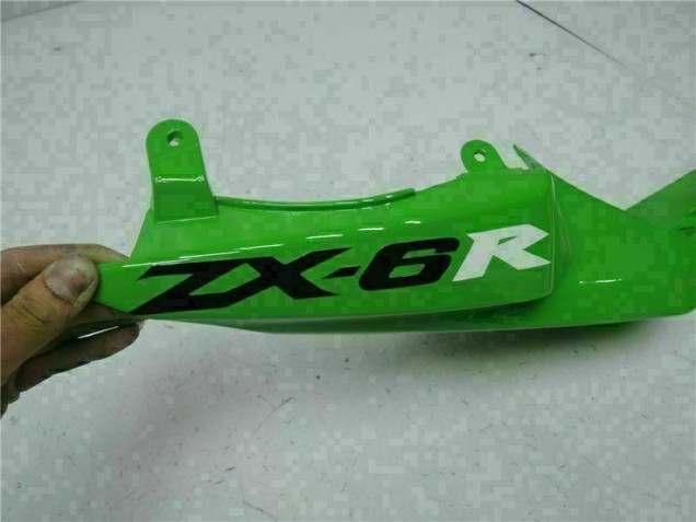 Carénage Moto ZX6R 2009-2012 - Noir Vert Carénage Moto ZX6R 2009-2012 - Noir Vert