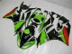 Carénage Moto ZX6R 2009-2012 - Noir Vert Rouge Carénage Moto ZX6R 2009-2012 - Noir Vert Rouge