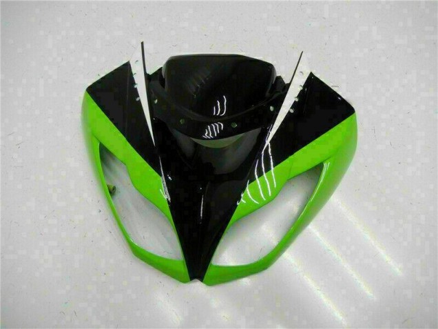 Carénage Moto ZX6R 2009-2012 - Noir Vert Rouge Carénage Moto ZX6R 2009-2012 - Noir Vert Rouge