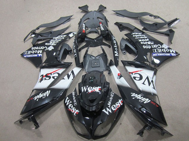 Carénage Moto ZX6R 2009-2012 - Noir West Carénage Moto ZX6R 2009-2012 - Noir West