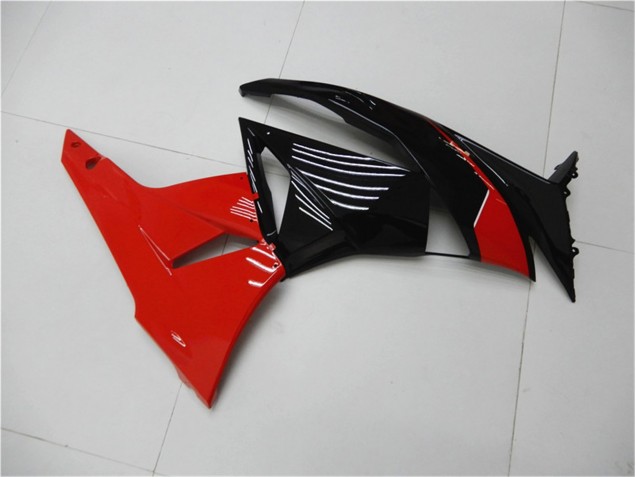 Carénage Moto ZX6R 2009-2012 - Rouge Noir Carénage Moto ZX6R 2009-2012 - Rouge Noir