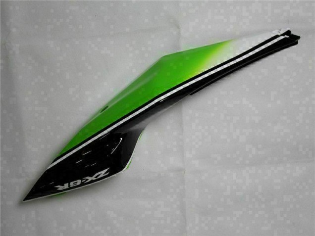 Carénage Moto ZX6R 2009-2012 - Vert Noir Blanc 25 Carénage Moto ZX6R 2009-2012 - Vert Noir Blanc 25