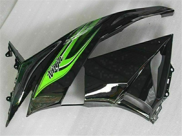 Carénage Moto ZX6R 2009-2012 - Vert Noir Carénage Moto ZX6R 2009-2012 - Vert Noir