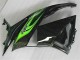 Carénage Moto ZX6R 2009-2012 - Vert Noir Carénage Moto ZX6R 2009-2012 - Vert Noir