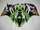 Carénage Moto ZX6R 2009-2012 - Vert Noir Rouge Carénage Moto ZX6R 2009-2012 - Vert Noir Rouge