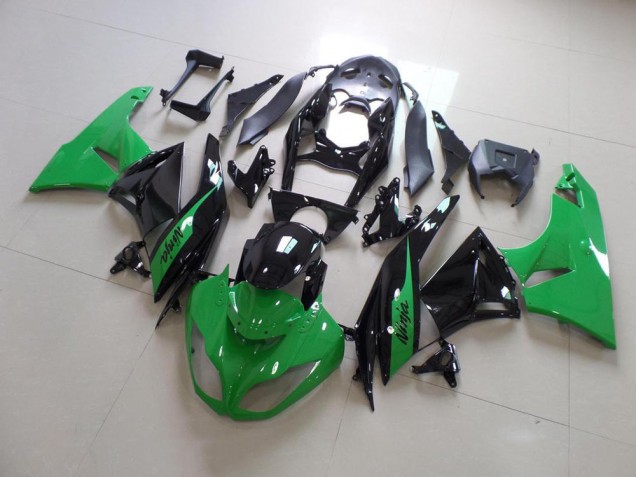 Carénage Moto ZX6R 2009-2012 - Vert et Noir Carénage Moto ZX6R 2009-2012 - Vert et Noir