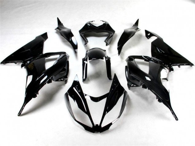 Carénage Moto ZX6R 2013-2018 - Noir Brillant Carénage Moto ZX6R 2013-2018 - Noir Brillant