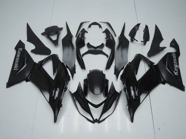 Carénage Moto ZX6R 2013-2018 - Noir Mat Carénage Moto ZX6R 2013-2018 - Noir Mat
