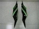 Carénage Moto ZX6R 2013-2018 - Noir Vert