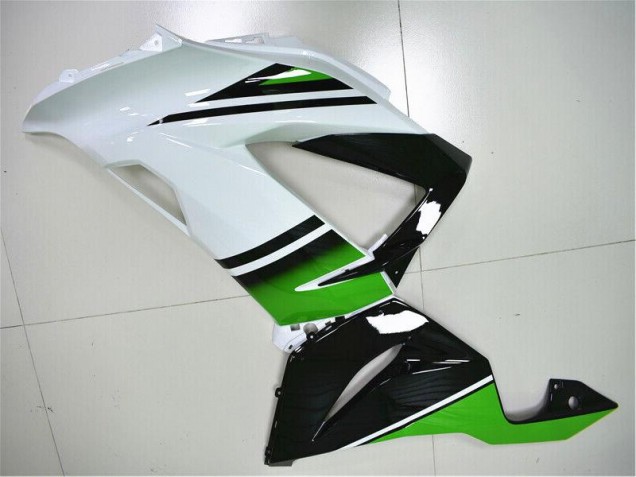 Carénage Moto ZX6R 2013-2018 - Vert Blanc Noir Carénage Moto ZX6R 2013-2018 - Vert Blanc Noir