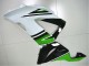 Carénage Moto ZX6R 2013-2018 - Vert Blanc Noir Carénage Moto ZX6R 2013-2018 - Vert Blanc Noir