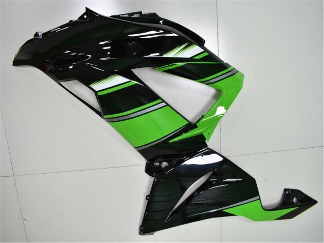 Carénage Moto ZX6R 2013-2018 - Vert Noir Carénage Moto ZX6R 2013-2018 - Vert Noir